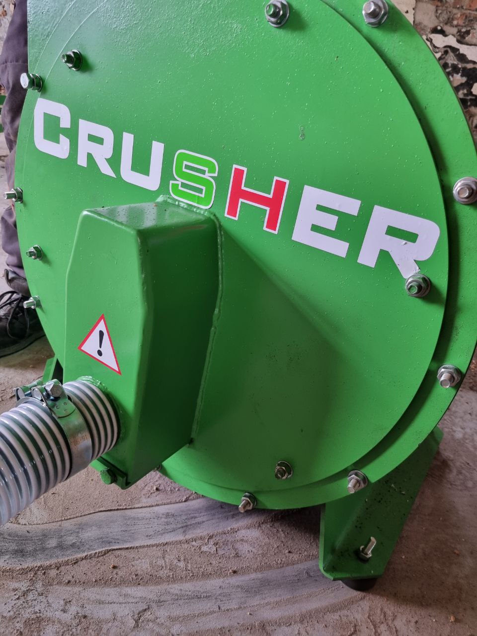 Пневматическиая роторная молотковая дробилка CHRUSHER
